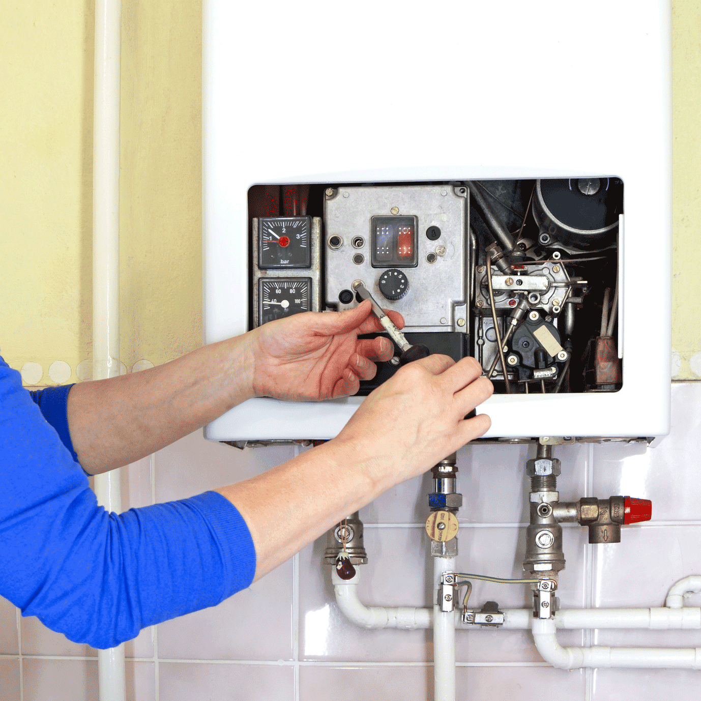 Instalación y reparación de calderas de gas